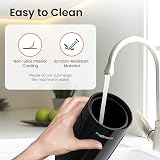 Pro Breeze 4-in-1 Electric Milk Frother 240ml Hot Cold Foam Warmer view 5