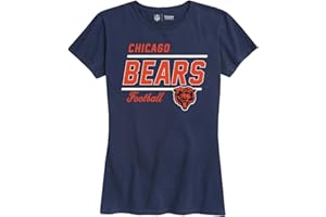 Team Fan Apparel NFL Gameday Women's Relaxed Fit T-Shirt - Rib Neck Contour - Tagless Short Sleeve Tee - Stay Cool & Stylish