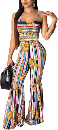 bell bottom jumpsuit amazon