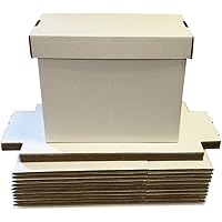 Amazon.com: Max Protection White Classic Comic Book Storage Box - Set ...