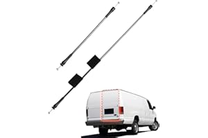 KPALAG Rear Right Cargo Door Latch Release Cables Compatible with Ford E-150 E-250 E-350 E-450 E-550 Econoline Super Duty Wagon Van Replace# 8C2Z15431A02C,924-351