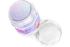 SHANLINLY Edible Glitter Prism Powder for Drinks - 5g Food Grade Luster Dust for Cakes Luster Shimmer Dust Edible Powder Glitter for Cakes Decorating Sparkling, Paints, Desserts, No Taste or Texture, Iridescent