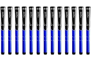 Winn Dri-Tac Golf Grip Bundle – 13-Piece Set – Non-Slip, All-Weather Performance – Soft, Cushioned Feel for Comfort & Shock Absorption – Durable WinnDry Polymer – Available in Multiple Sizes