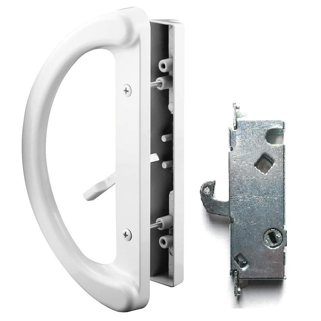 Patio Door Handle Set + Mortise Lock 45 