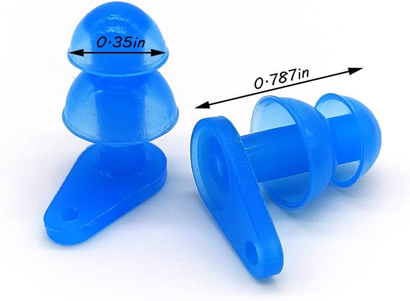6 Sets Waterproof Kids Swimming Earplugs with Case Package, Protect Children's Ears in Water Shower: Health & Personal Care