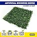 GENPAR 12 Piece Artificial Hedge Boxwood, Covers Adds Protection, Privacy Fences, UV Protection, 20