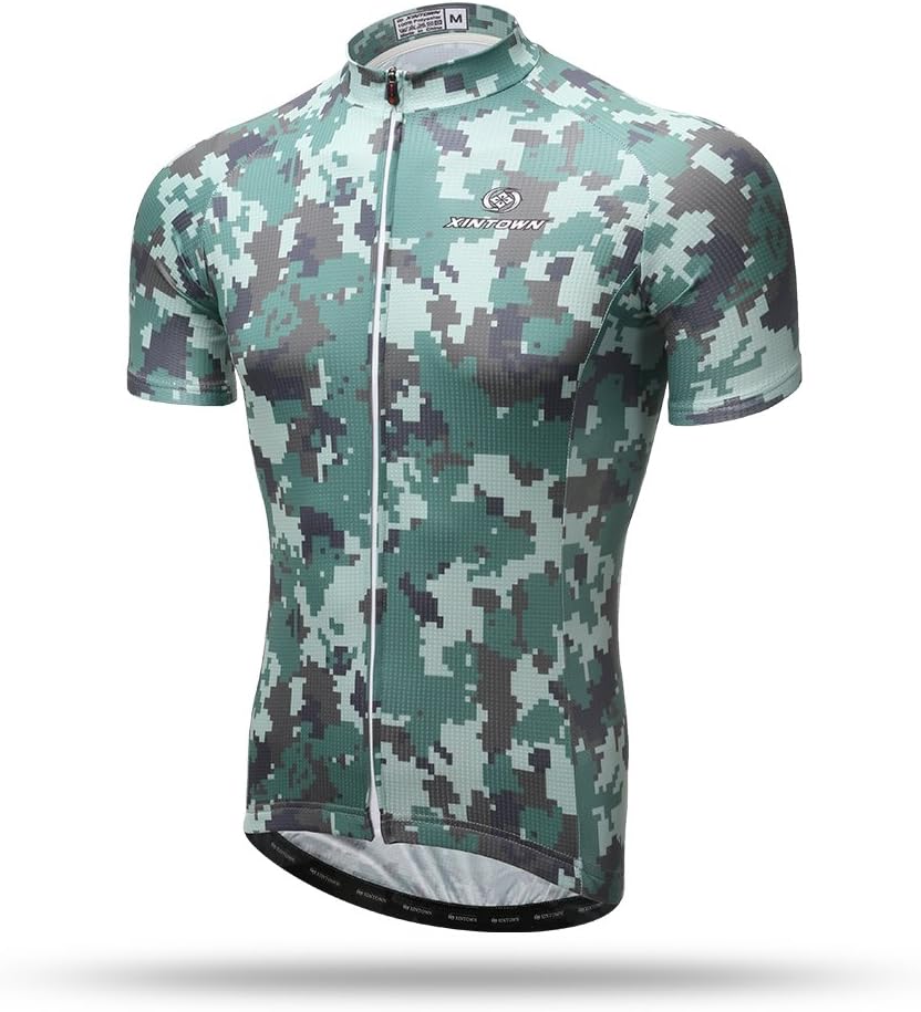 Xintow Mens Cycling Jersey Quick-Dry Short Sleeve Bicycle Cycle Clothing Mountain Bike Racing Biking Shirt X311