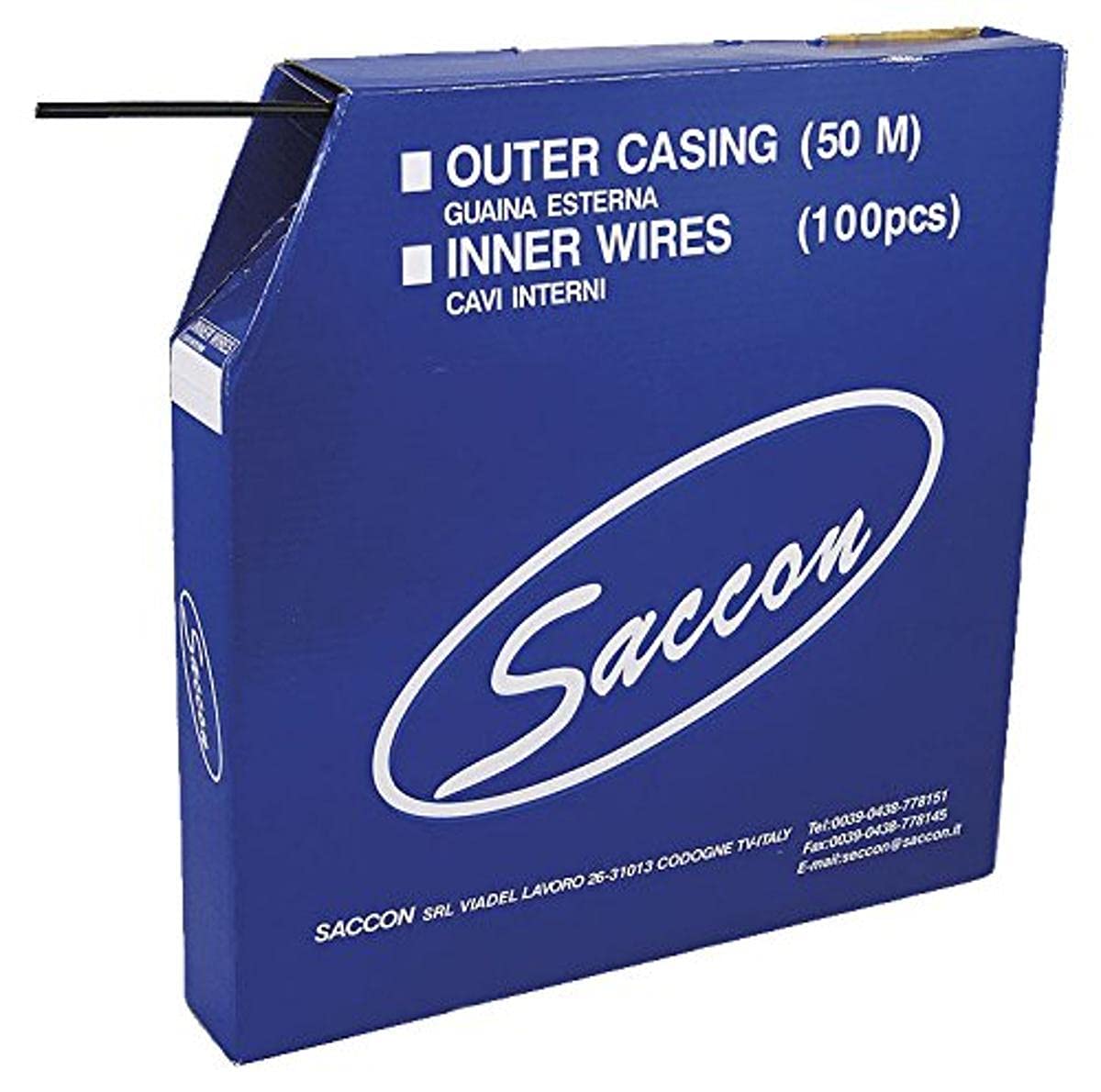 SACCON 50 METRE BLACK GEAR CASE BOX