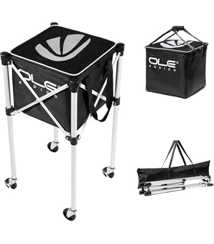 Amazon.com : Prince PL055 Tennis Ball Basket, Compact Type