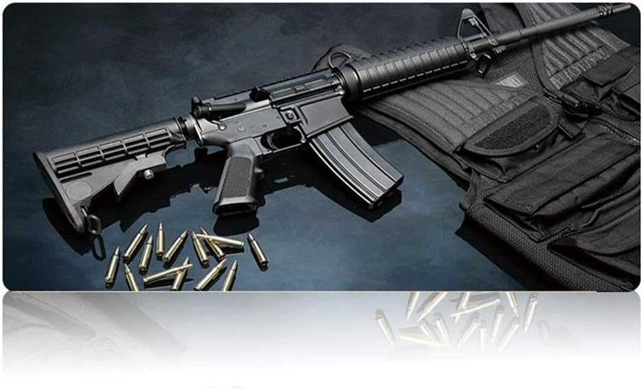 Gun Cleaning Mat Large Mousepad Gaming Extended Mouse Pad Speed Gaming M4A1 Rifle Mouse Mat Non-Slip Solvent Resistant pad