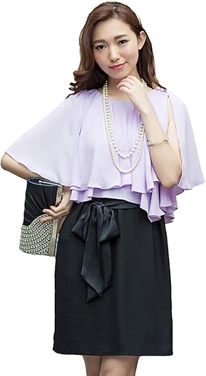 Amazon 結婚式 ドレス お呼ばれ 二次会 披露宴 謝恩会 服装 フォーマル ワンピース 通勤 ドレス パーティー ドレス Xl ラベンダー パーティードレス 通販