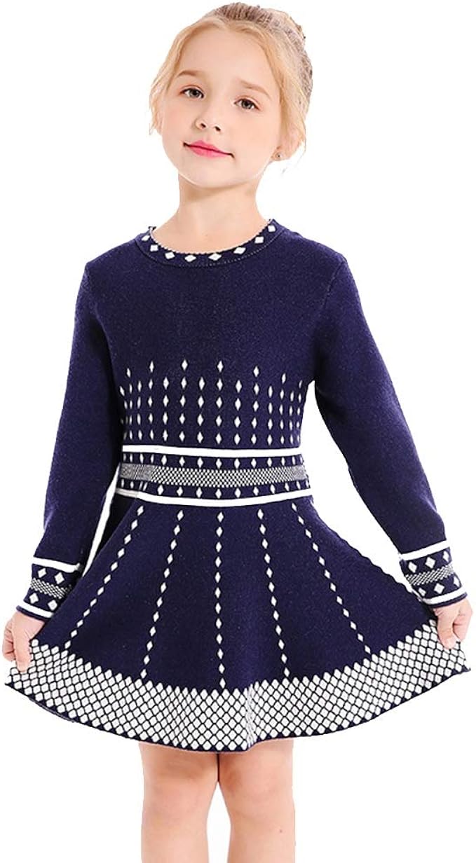 argyle sweater dress