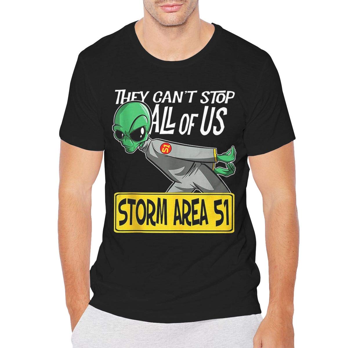  Storm Area 51 They Can T Stop All Of Us Running Alien Unisex Black T Shirt