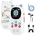 64GB MP3 Player with Bluetooth 5.3, Portable Kids MP3 Player, Digital Music Player, FM Radio with Speakers, Hi-Fi Lossless Sound Quality, Supports up to 128GB. (M7)