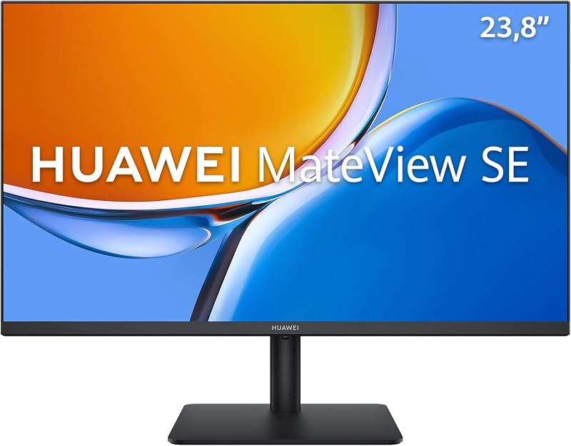 Mateview SE Standard, FHD FullView IPS, (75hz, DP, HDMI, 1920x1080), 90% DCI-P3, colori HDR, SGS Eye protectect, design senza cornice, nero, cavo HDMI