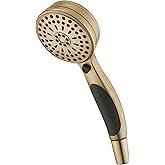 Delta FAUCET 59424-CZ18-PK ActivTouch Hand Shower 1.75 GPM 9-Setting Handshower, Champagne Bronze