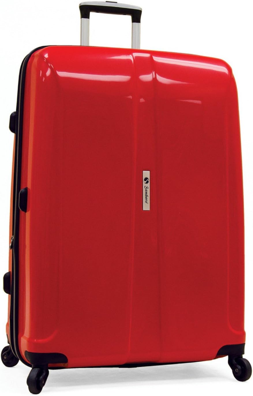 Samboro Shuttle Hardside Luggage 27 inch Expandable Spinner - Red Color