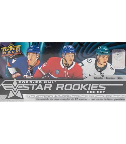 Amazon.com: Upper Deck STAR ROOKIES 2021 2022 Hockey Limited