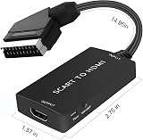 AIFHDAUF SCART to HDMI Converter with Cable 720p/1080p HDMI Output view 5