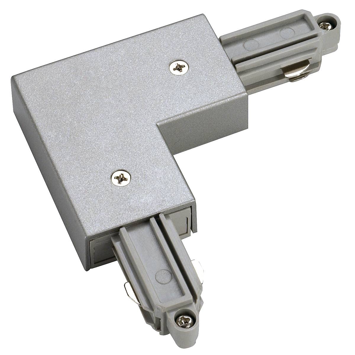 SLV 1-Phase System Corner Connector for 1-Phase HV Track/Grey