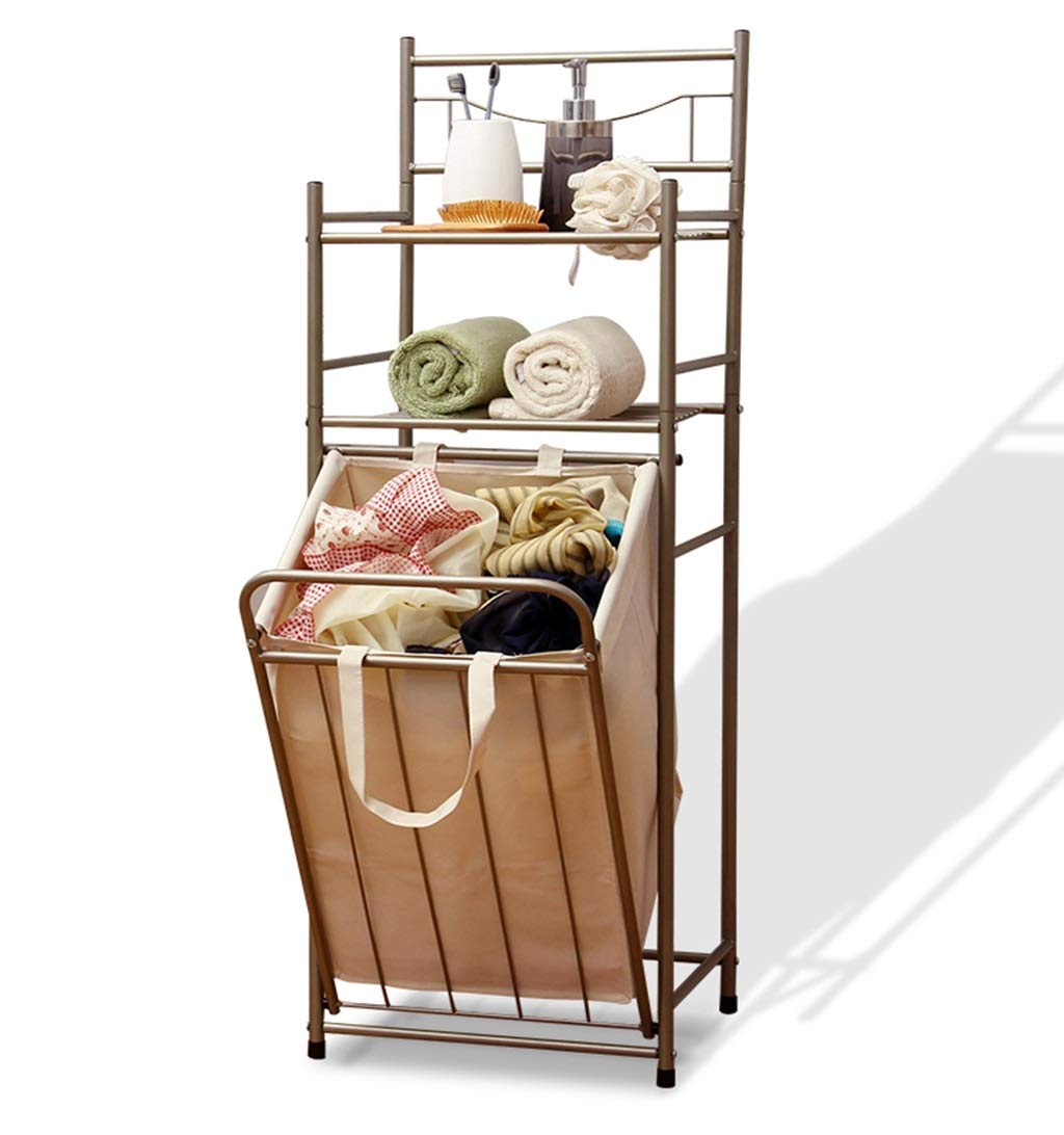 этажерка с корзиной для белья sn-5108 (натуральный) модель 16370v15210. этажерка для белья. деревянный ящик для белья. El casa / стеллаж с 2-мя полками и корзиной для белья, 38*35*104 см. ящик для белья из дерева.