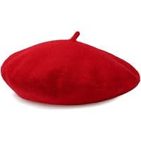 Lanzom Classic Knitted Berets for Women Stylish French Beret  display picture 1