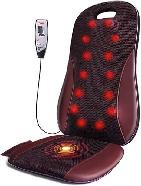 Amazon Com Back Massagers Luxury Massage Cushion Electric Massage Cushion Comfortable Car Massager Cervical Massager Multi Function Body Cushion Cushion Office Chair Massage Cushion Gift For Parents Home Kitchen