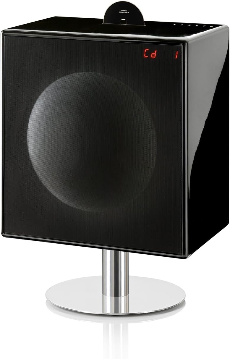 Geneva Sound System Model XL Wireless High Powered All-in-One HiFi System with CD, Bluetooth & FM (Black)