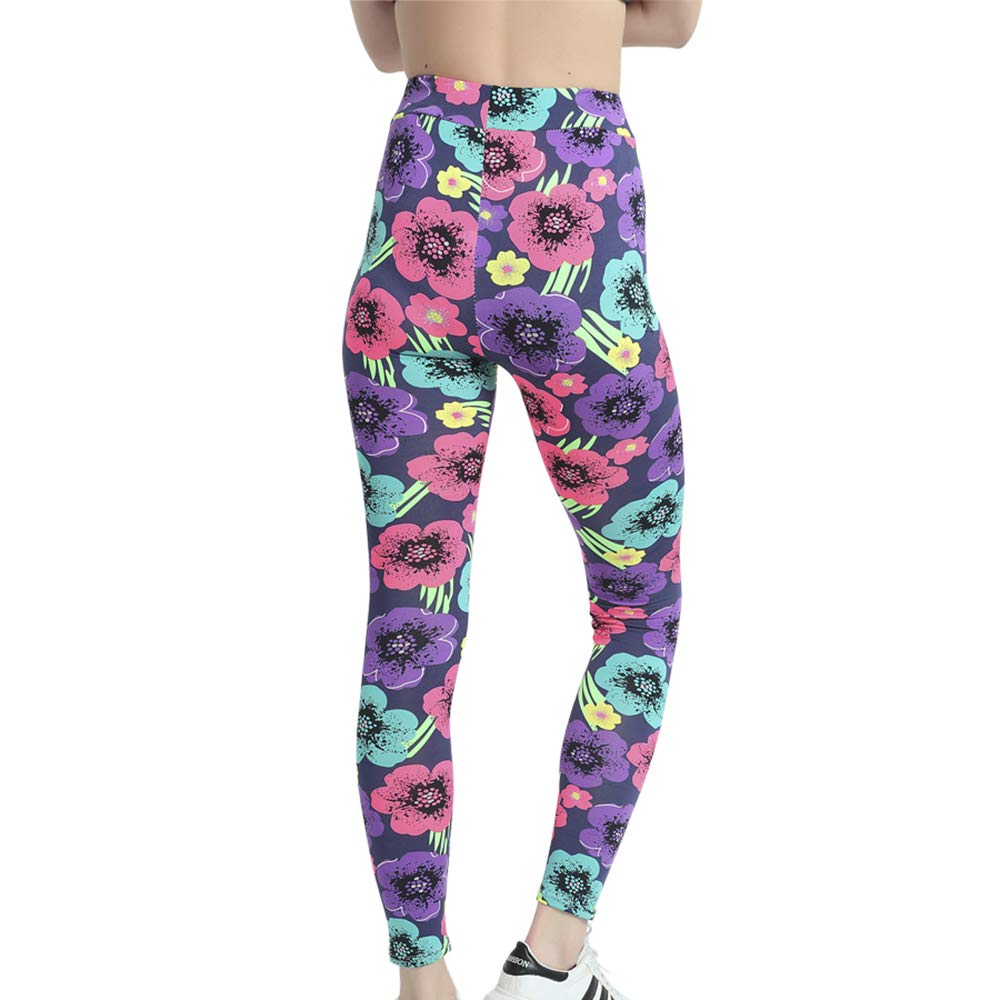 LiPa Tova Womens Leggings Soft Stretchy Ankle Length Yoga Pants (U-XL)