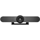 Logitech MeetUp Video Conferencing System, Ultra HD 4K/1080p/720p, 3 Microphones/Adjustable Speakers, Wide Field of View 120°