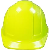 JORESTECH Safety Hard Hat, ANSI Z89.1-2014 Type I Class E, HDPE Cap-Style Helmet with 4-Point Ratchet Suspension