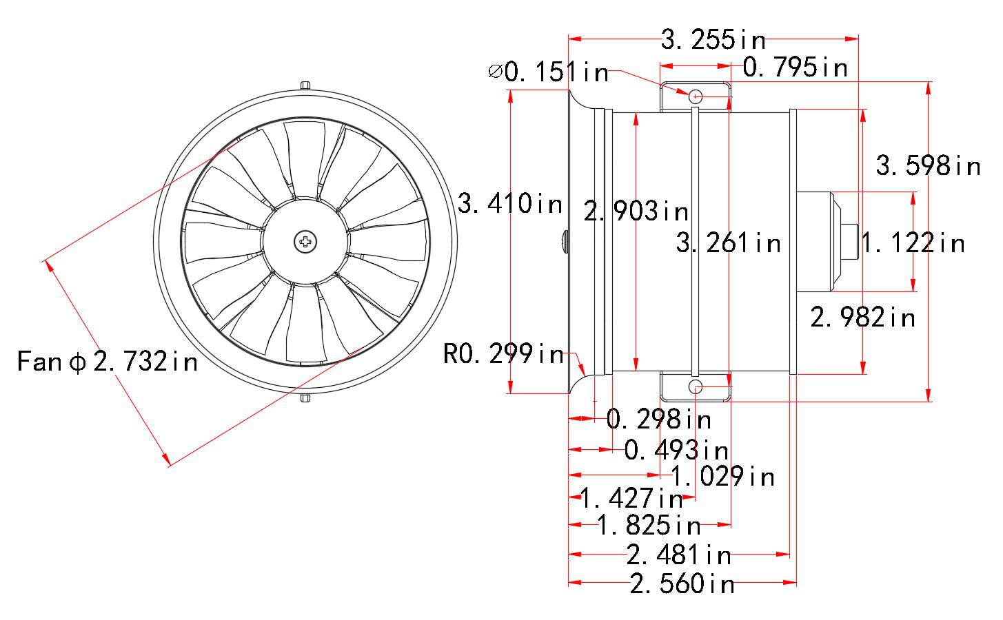 DoBoFo EDF 70mm pro CCW 4S 2800KV 12 Blades 16.8V Electric Air