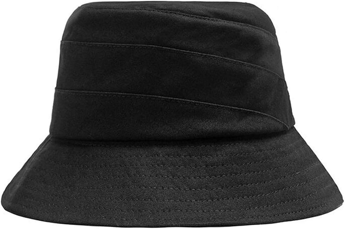 CHENNUO Bucket Hat Damen Anglerhut Sommerhut Faltbare Baumwolle