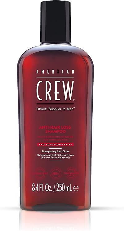 American Crew Anti-Hair Loss Shampoo 250ml Thinning Hair Scalp Treatment