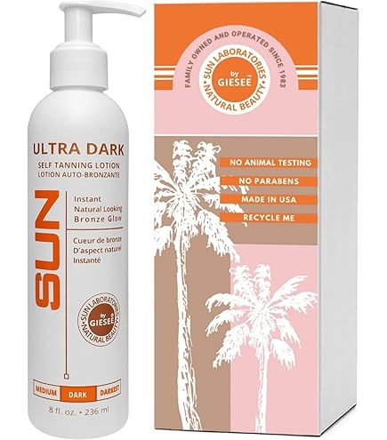 Amazon.com: Sun Laboratories By Giesee Dark Sunsation Self-Tanning
