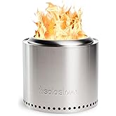 Solo Stove Ranger 2.0, Smokeless Fire Pit | Wood Burning Fireplaces with Removable Ash Pan, Portable Outdoor Firepit - Ideal 