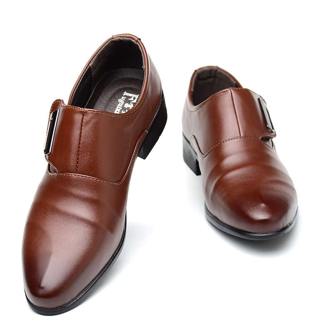 Men Fashion Leather Shoes Men Dress 