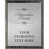 Corporate Plaques - 5 x 7 Appreciation Award Etched Recognition Trophy Plaque Award Prime