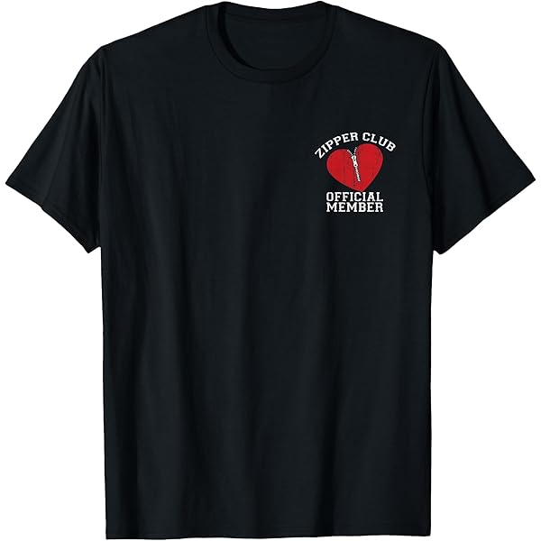 Amazon.com: Zipper Club Official Member Open Heart Surgery T