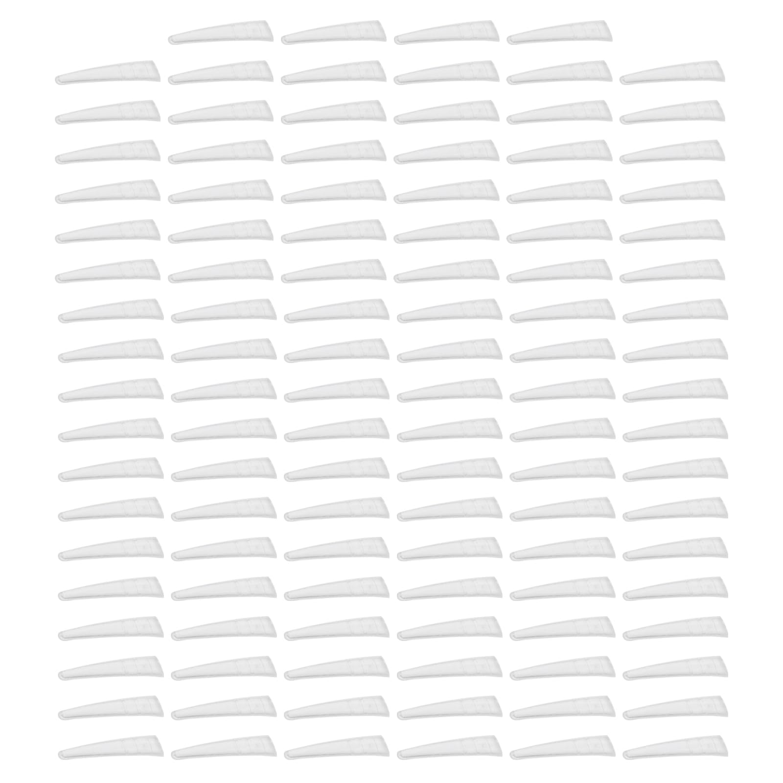 100Pcs Silicone Tweezer Protective Covers Soft Tip Sleeves for Nail Clippers and Tweezers Safe and Convenient Tool for Home Use