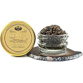 OVERNIGHT SHIPPING OLMA Beluga Hybrid Caviar, 1 oz/28g | Beluga hybrid caviar with smooth, delicate texture and crisp finish; serve with cr&egrave;me fra&icirc;che, blinis or toasted bread.