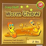 Worm Chow (Crazy Stuff Worm Chow) 2 Lbs. Awesome Worm Growth Food!