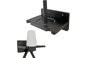 GACCO BILLIARDS Pool Cue Stick Claw Holder Hold 2 Billiard Cues, Cone Chalk Holder with Ball Rack Wall Mount, Pool Stick Holder Storage Accessories (Black)