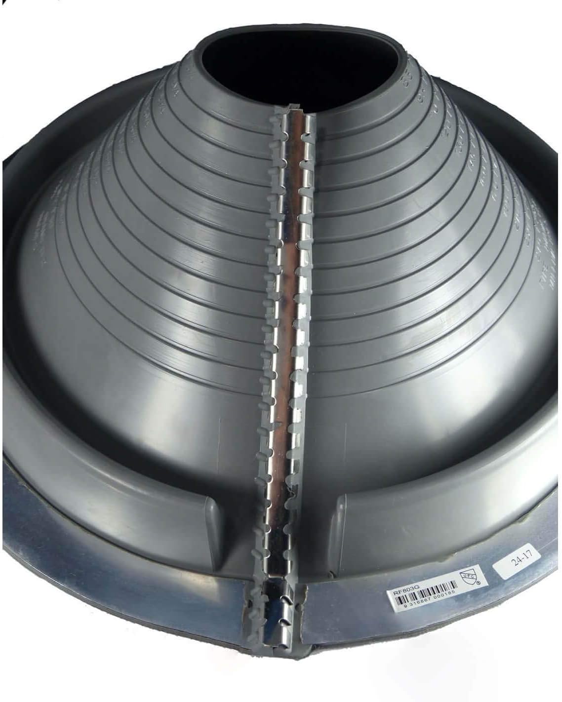 boot string sizes on Flashing Dektite 803 Rf803g Roof Jack Pipe Boot Flashing For Od Pipe Sizes 3 1 4 10 Round Gray Epdm Flexible Pipe Flashing Dektite Building Supplies