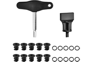 LEONTOOL 1 Set Car Engine Oil Drain Plug Includes 10 Pack Oil Drain Plug with 2 PCS Plugs Removal Tool Compatible with Volksw