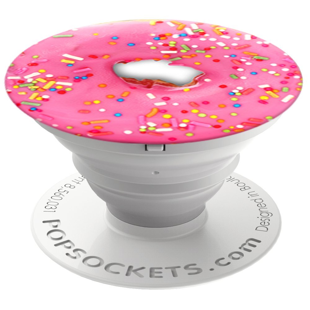 PopSockets Soporte telescópico para Smartphones y tabletas Estilo Pink Donut