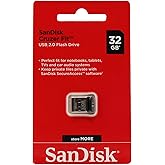 SanDisk 32GB Cruzer Fit USB 2.0 Flash Drive - SDCZ33-032G-G35
