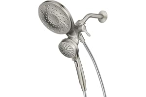 Moen 26009SRN Engage Magnetix Multi-Function Handshower and Rainshower Combo, Spot Resist Brushed Nickel