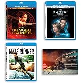Dystopian Blu-ray Collection / The Hunger Games Trilogy / The Divergent Trilogy / The Maze Runner Trilogy / with Bonus Art Card
