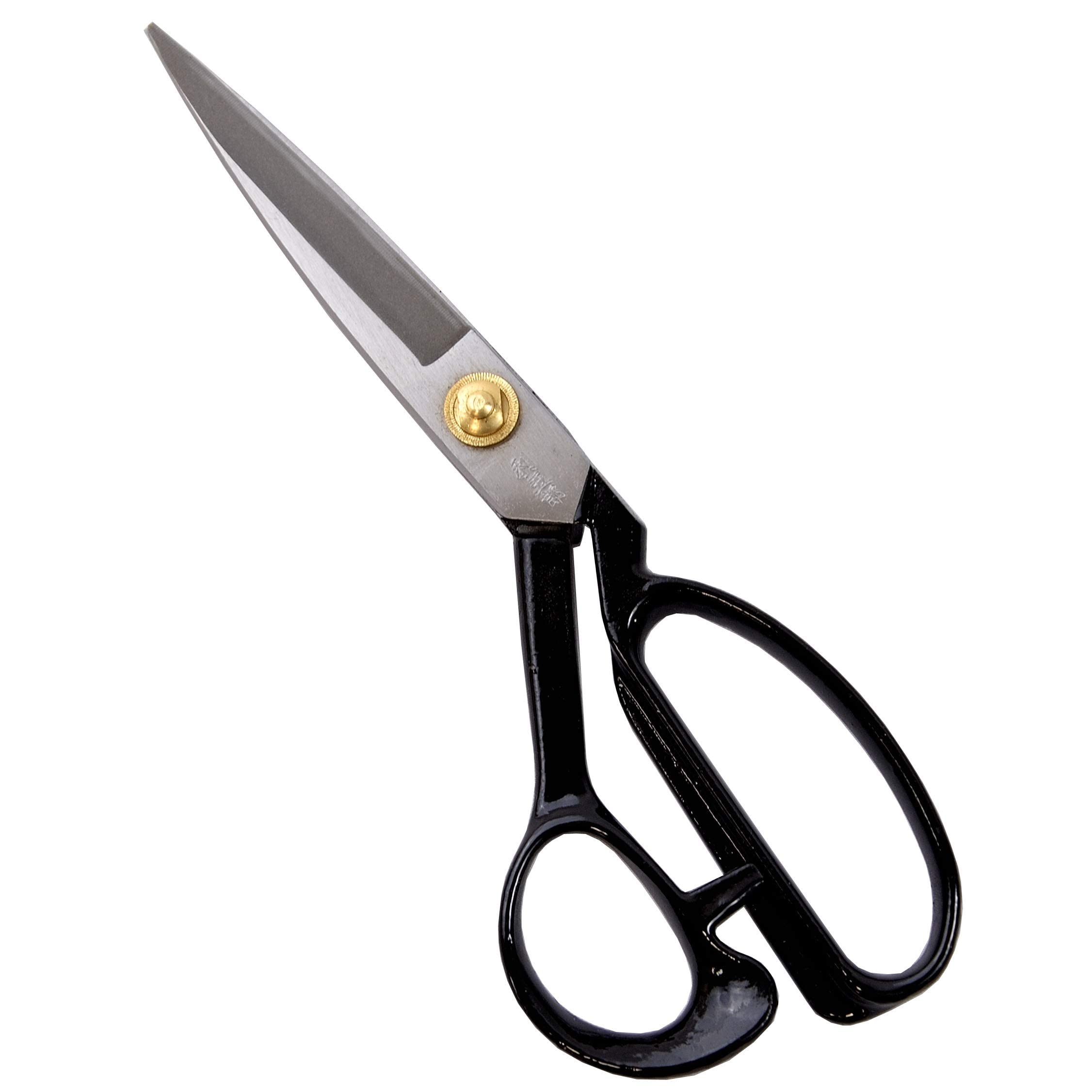 KAKURI Japanese Fabric Scissors for Sewing 8", Made in Japan, Japanese Professional Sewing Shears, Razor Sharp Japanese Steel Balde, Black